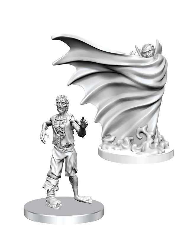 Dungeons & Dragons Nolzur's Marvelous Miniatures Classic Vampire & Classic Zombie (Wave 28) Dungeons & Dragons Nolzur's Marvelous Miniatures Classic Vampire & Classic Zombie (Wave 28)