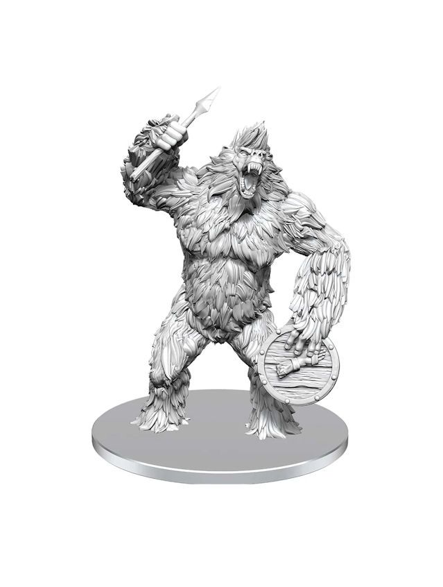 Dungeons & Dragons Nolzur's Marvelous Miniatures Classic Yeti (Wave 28)