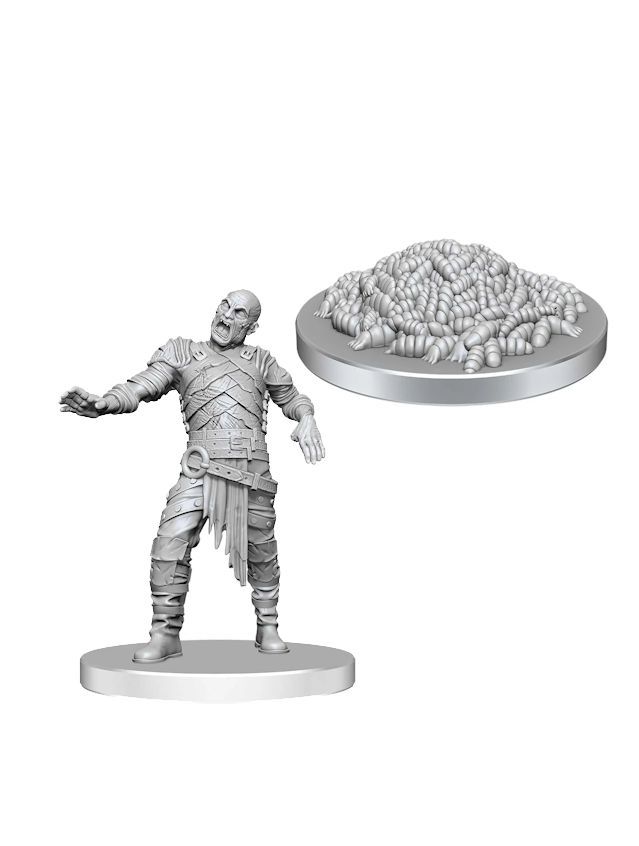 Dungeons & Dragons Nolzur's Marvelous Miniatures Swarm Of Rot Grubs & Rot Grub Victim (Wave 28) Dungeons & Dragons Nolzur's Marvelous Miniatures Swarm Of Rot Grubs & Rot Grub Victim (Wave 28)