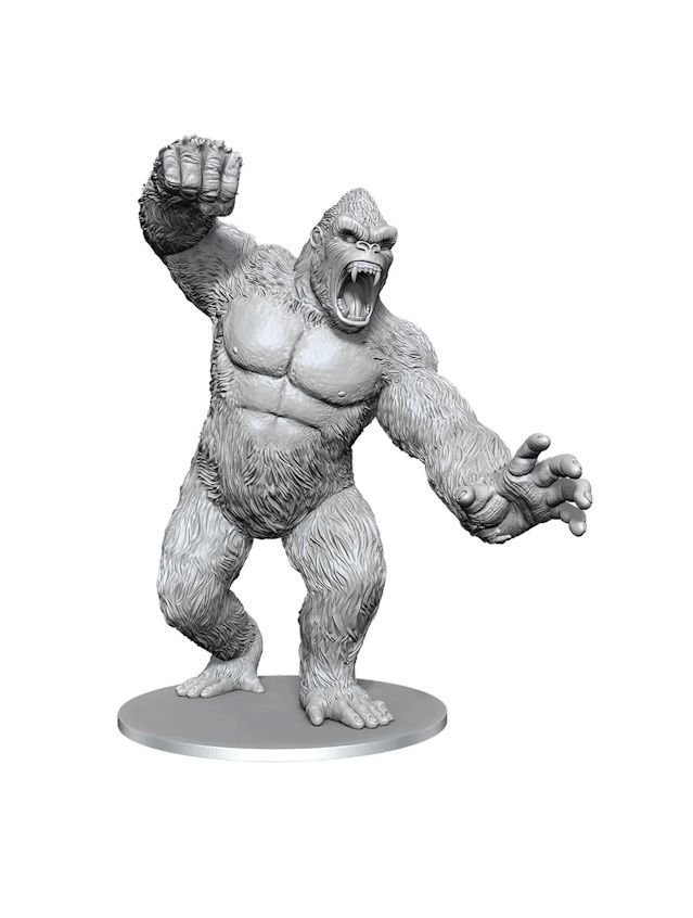 Wizkids Deep Cuts Unpainted Miniatures Kong (Wave 28) Wizkids Deep Cuts Unpainted Miniatures Kong (Wave 28)