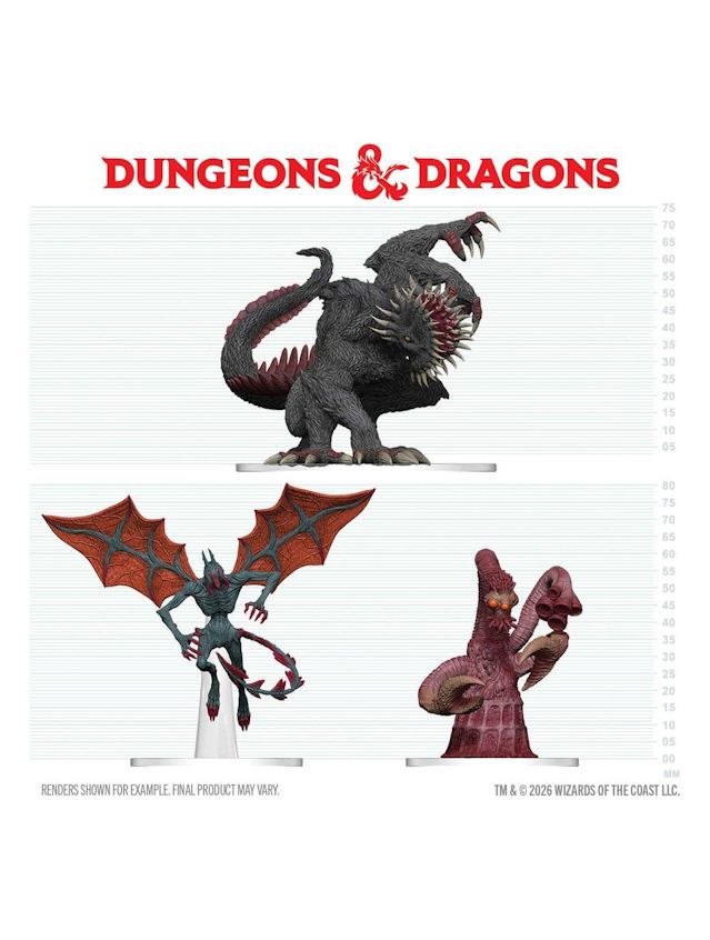 Dungeons & Dragons Icons Of The Realms Prepainted Miniatures Maddening Monsters Of Ravenloft Dungeons & Dragons Icons Of The Realms Prepainted Miniatures Maddening Monsters Of Ravenloft