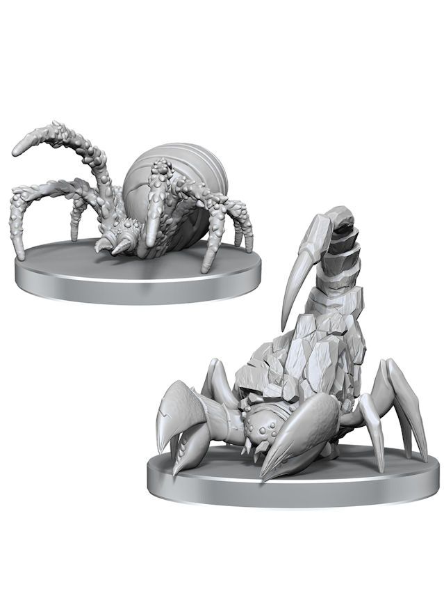 Pathfinder Battles Deep Cuts Unpainted Miniatures Cave Scorpion & Hunting Spider (Wave 26) Pathfinder Battles Deep Cuts Unpainted Miniatures Cave Scorpion & Hunting Spider (Wave 26)