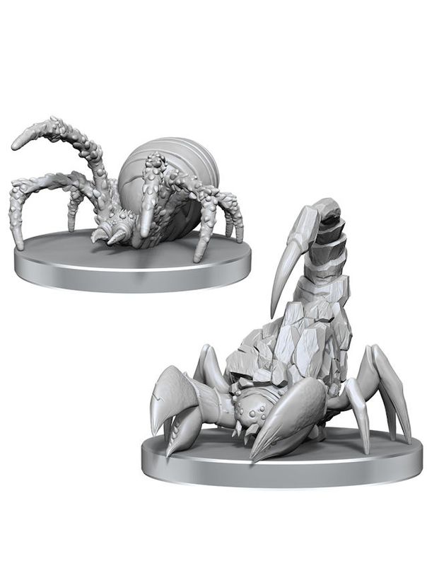 Pathfinder Battles Deep Cuts Unpainted Miniatures Cave Scorpion & Hunting Spider (Wave 26)
