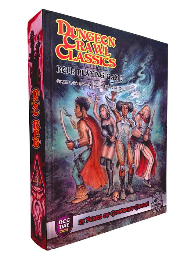 Dungeon Crawl Classics DCC Day 2026 The Band Core Rulebook Dungeon Crawl Classics DCC Day 2026 The Band Core Rulebook