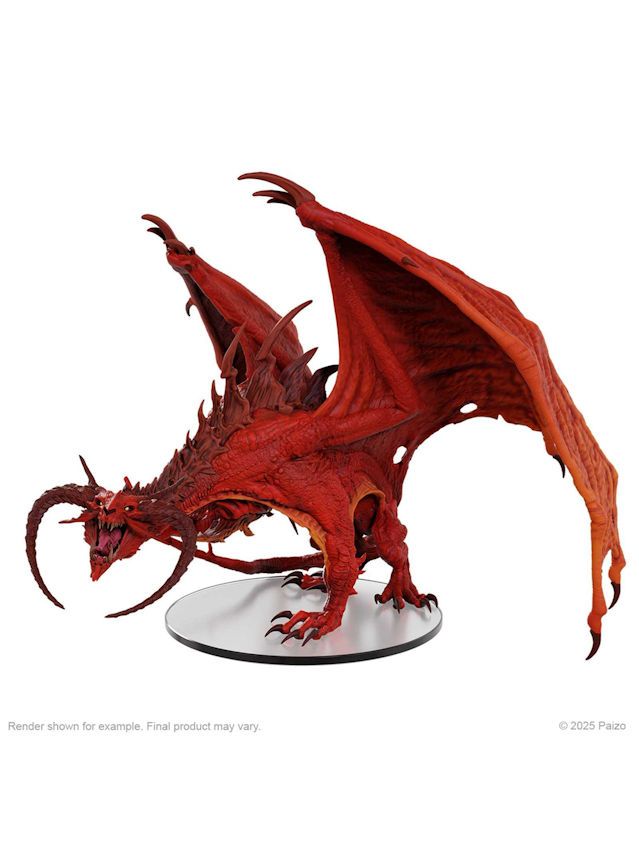 Pathfinder Battles Deep Cuts Prepainted Miniatures Diabolic Dragon (DINKED) Pathfinder Battles Deep Cuts Prepainted Miniatures Diabolic Dragon (DINKED)