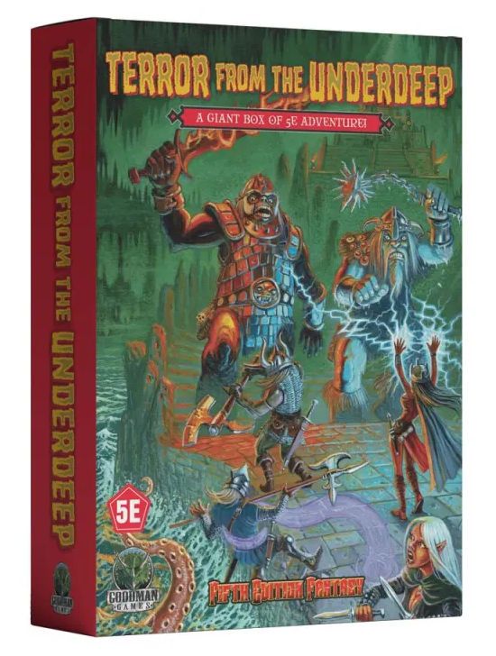 Fifth Edition Fantasy Terror From The Underdeep