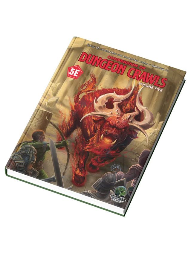 Fifth Edition Fantasy Compendium Of Dungeon Crawls Volume 5