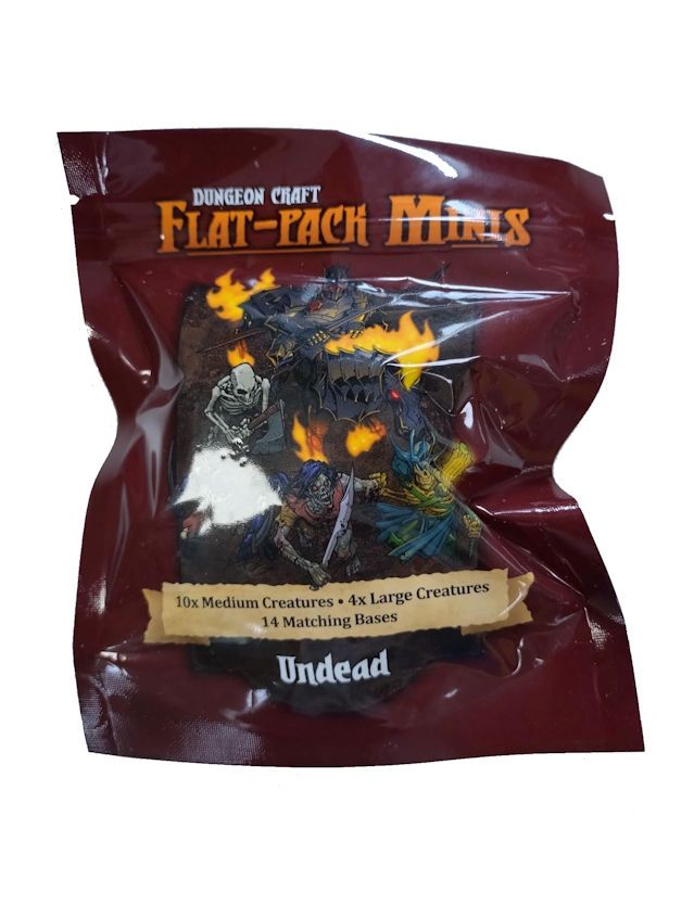 Dungeoncraft Flat Pack Minis Undead