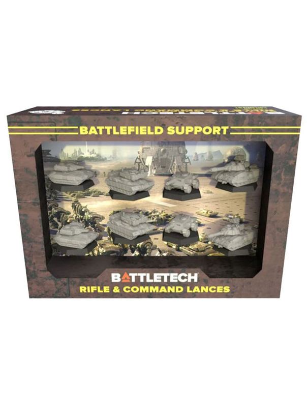 Battletech Battlefield Support RIfle & Command Lances