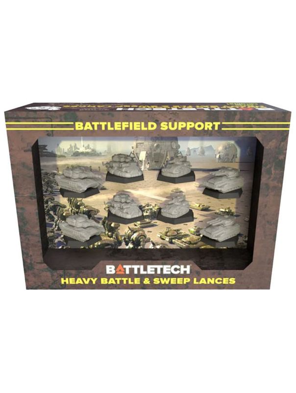 Battletech Battlefield Support Heavy Battle & Sweep Lances