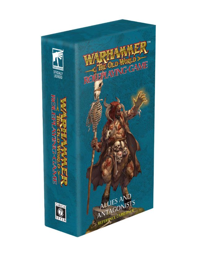 Warhammer Fantasy Roleplay RPG The Old World Allies & Antagonists Card Deck Warhammer Fantasy Roleplay RPG The Old World Allies & Antagonists Card Deck