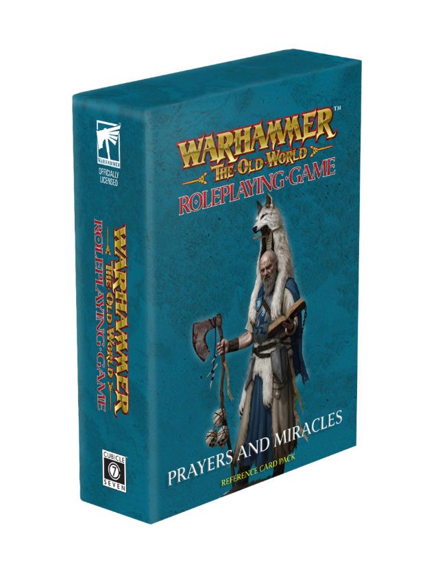 Warhammer Fantasy Roleplay RPG The Old World Prayers And Miracles Card Deck Warhammer Fantasy Roleplay RPG The Old World Prayers And Miracles Card Deck