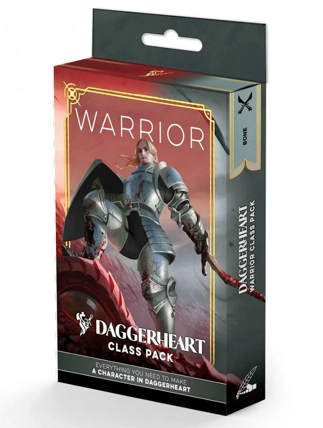 Daggerheart Class Pack Warrior Daggerheart Class Pack Warrior