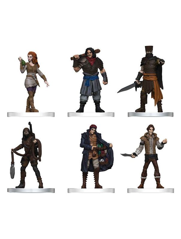 Pathfinder Battles Boxed Prepainted Miniatures Criminals