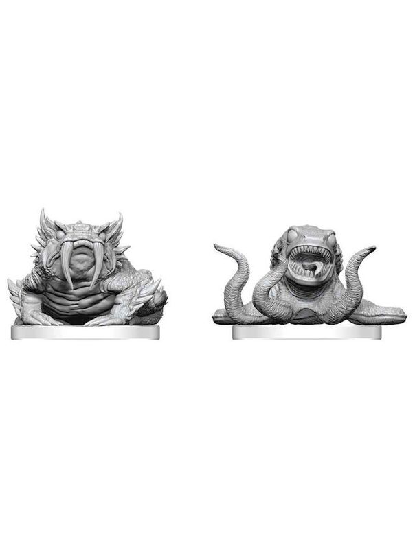 Pathfinder Battles Deep Cuts Unpainted Miniatures Bogwid & Slurk (Wave 26)