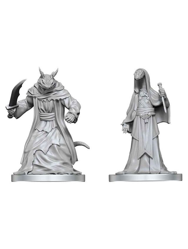 Pathfinder Battles Deep Cuts Unpainted Miniatures Zyss & Aapoph Serpentfolk (Wave 26) Pathfinder Battles Deep Cuts Unpainted Miniatures Zyss & Aapoph Serpentfolk (Wave 26)