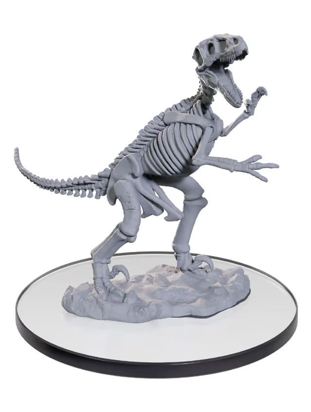Wizkids Deep Cuts Unpainted Miniatures Skeletal Raptor Wizkids Deep Cuts Unpainted Miniatures Skeletal Raptor