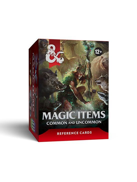 Dungeons & Dragons Magic Item Cards Common And Uncommon