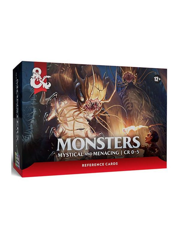 Dungeons & Dragons Monster Cards Mystical And Menacing CR 0-5