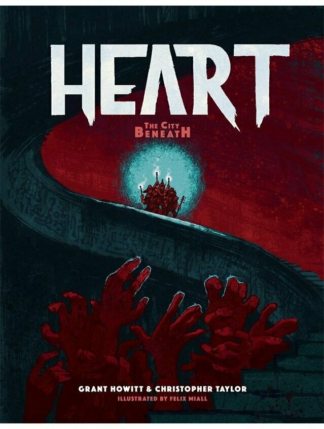 Heart The City Beneath RPG Core Book Delve Printing (DINKED)