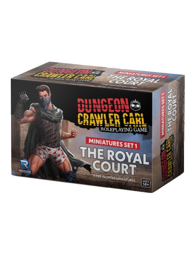 Dungeon Crawler Carl RPG The Royal Court Minis Set 1