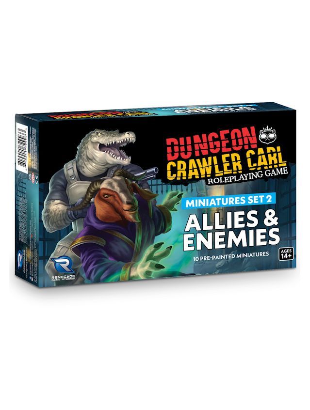 Dungeon Crawler Carl RPG Allies & Enemies Minis Set 2