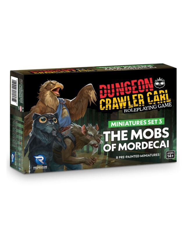 Dungeon Crawler Carl RPG Mobs Of Mordecai Minis Set 3