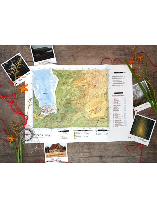 Asher’s Ridge Topographical Map Asher’s Ridge Topographical Map