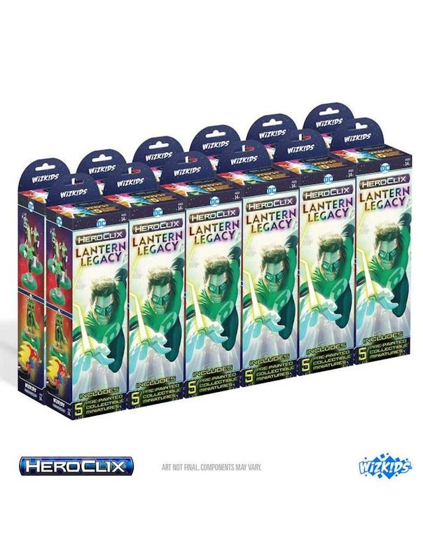 DC HeroClix Lantern Legacy Booster Brick