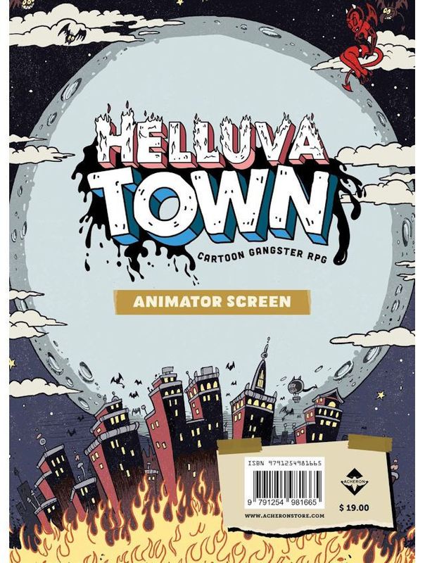 Helluva Town Cartoon Gangster RPG Animator Screen