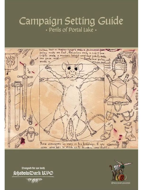 Mice Of Legend Campaign Setting Guide