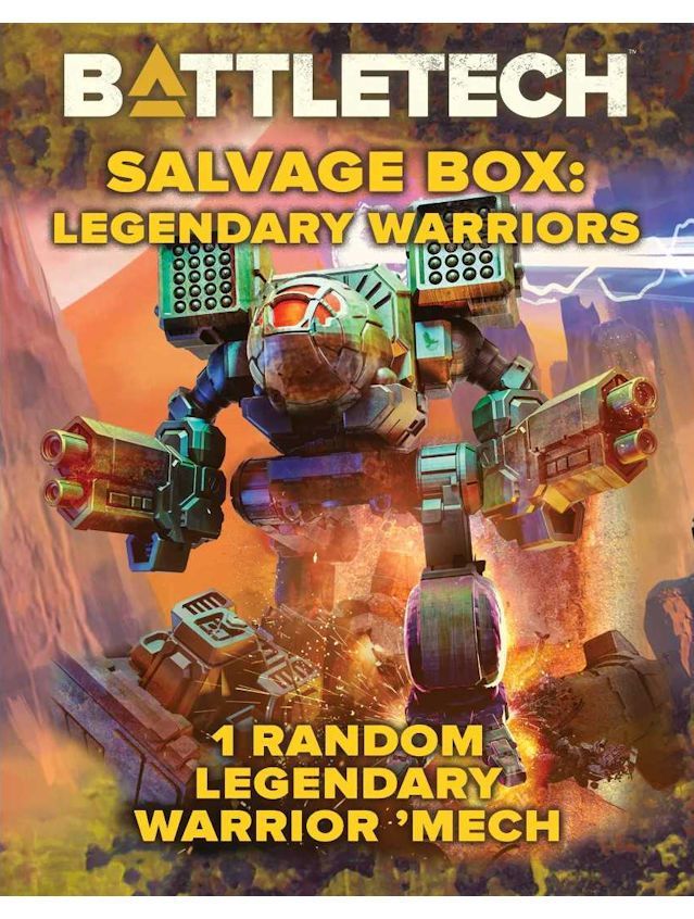 Battletech Salvage Box Legendary Warriors