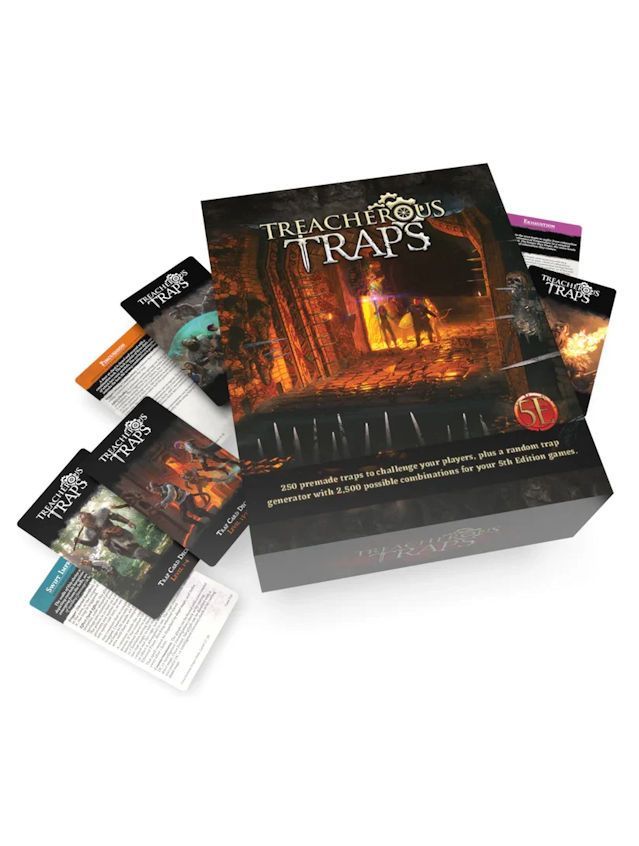 Treacherous Traps Box Set (5E) Treacherous Traps Box Set (5E)