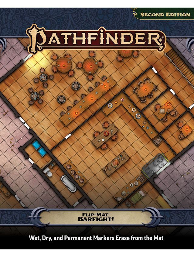 Pathfinder RPG Flip-Mat Barfight! Pathfinder RPG Flip-Mat Barfight!