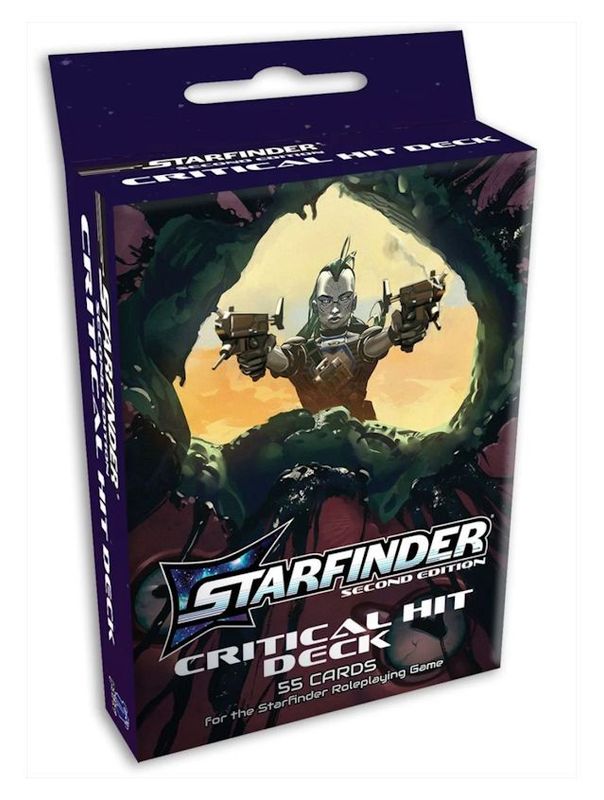 Starfinder RPG 2E Critical Hit Deck
