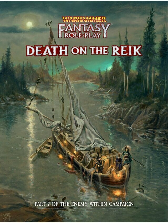 Warhammer Fantasy Roleplay RPG Enemy Within Campaign Volume 2 Death On The Reik Director's Cut (DINKED) Warhammer Fantasy Roleplay RPG Enemy Within Campaign Volume 2 Death On The Reik Director's Cut (DINKED)