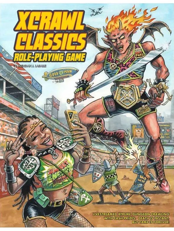 Dungeon Crawl Classics XCrawl Classics Roleplaying Game (Softback)