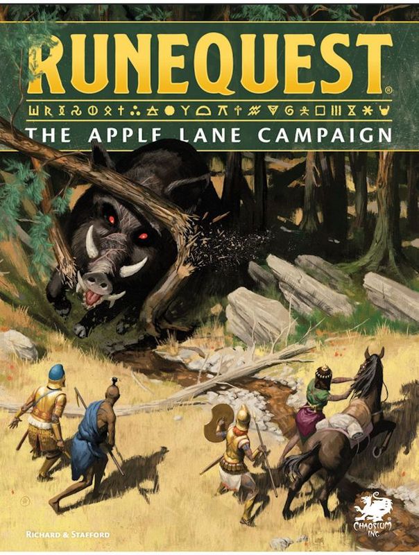 Runequest Roleplaying In Glorantha The Apple Lane Campaign