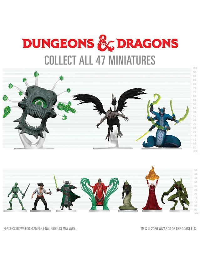 Dungeons & Dragons Icons Of The Realms Arcana Unleashed Deadfall 10 ct. Booster Brick Dungeons & Dragons Icons Of The Realms Arcana Unleashed Deadfall 10 ct. Booster Brick