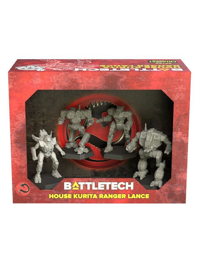 Battletech House Kurita Ranger Lance Force