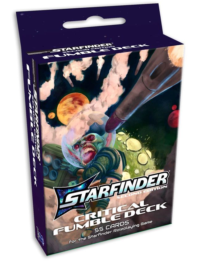 Starfinder RPG 2E Critical Fumble Deck Starfinder RPG 2E Critical Fumble Deck