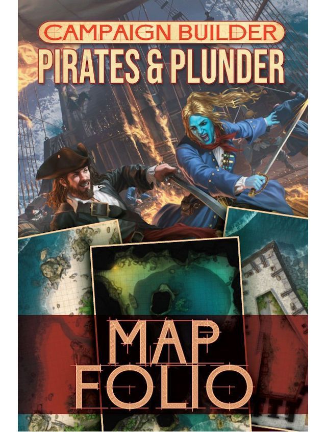 Campaign Builder Pirates & Plunder Map Folio Campaign Builder Pirates & Plunder Map Folio