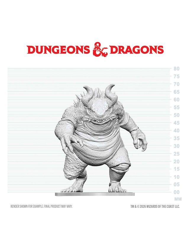 Dungeons & Dragons Nolzur's Marvelous Miniatures Unpainted Miniature Hezrou