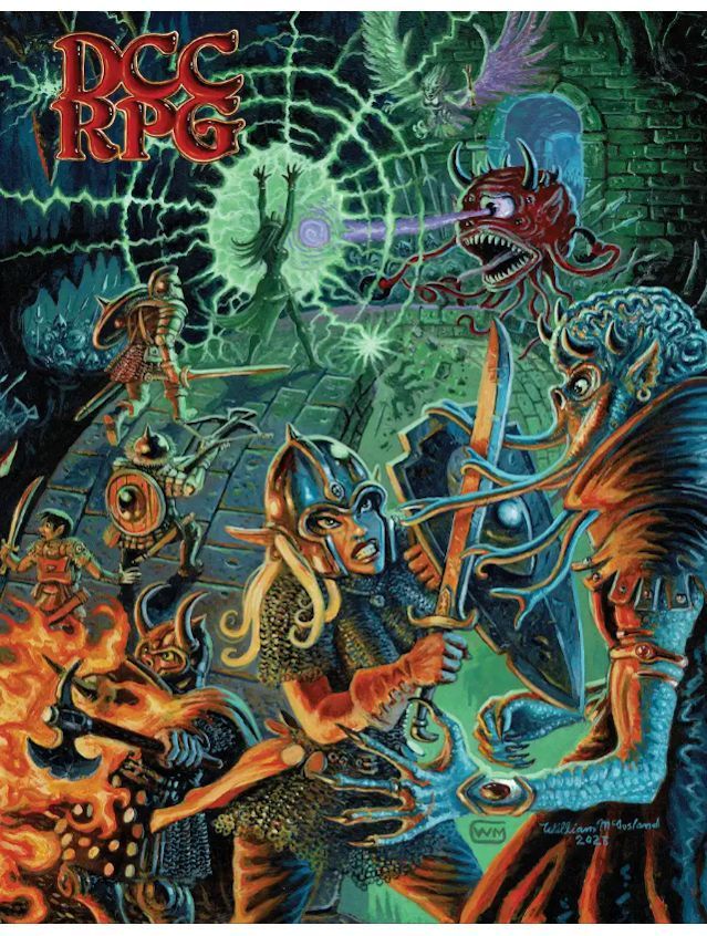 Dungeon Crawl Classics Role Playing Game Core Rulebook (William McAusland Cover) Dungeon Crawl Classics Role Playing Game Core Rulebook (William McAusland Cover)