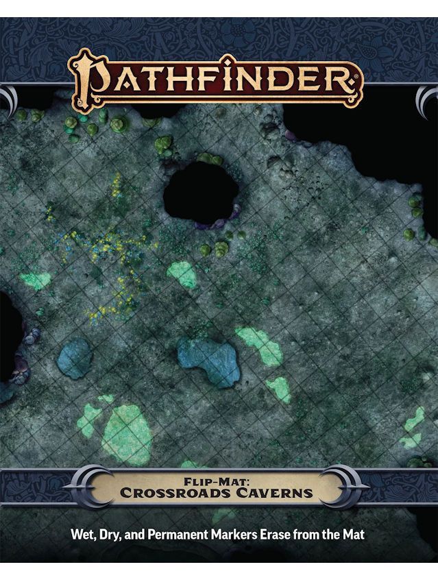 Pathfinder RPG Flip-Mat Crossroads Cavern Pathfinder RPG Flip-Mat Crossroads Cavern