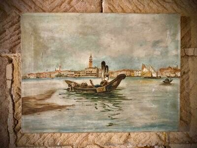 Venice by day oil on canvas