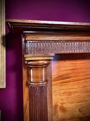Fire Surround with Grecian Columns