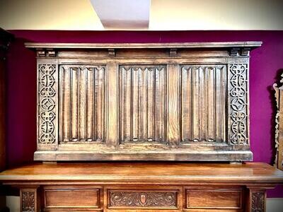 Tudor Oak Wall Panel