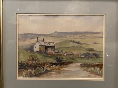Country Cottage Watercolour