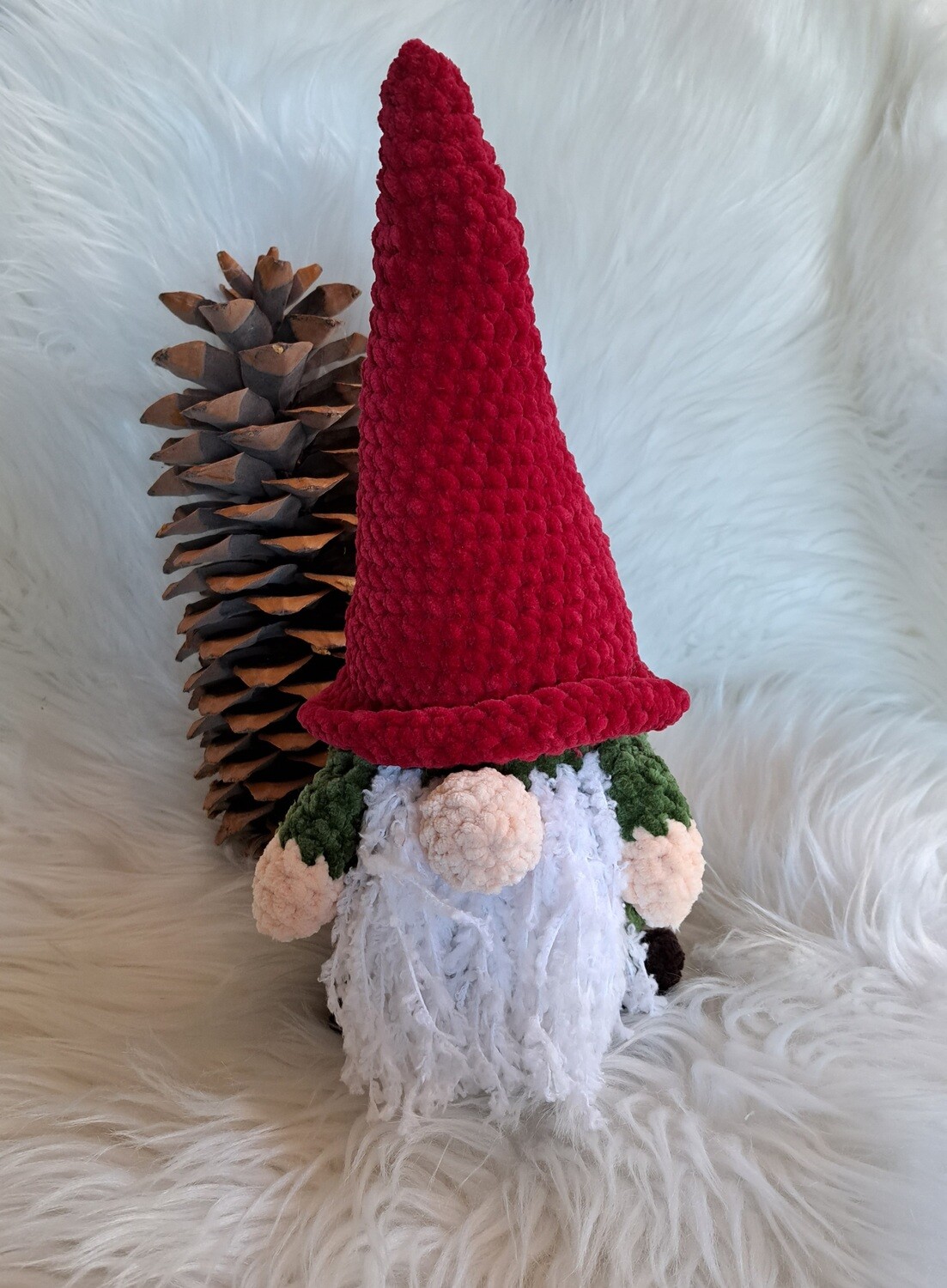 Gnome de Noël vert